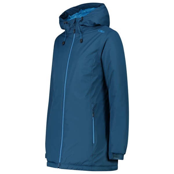 CMP - Women's Jacket Long Fix Hood Ripstop - Cappotto