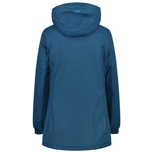 CMP - Women's Jacket Long Fix Hood Ripstop - Lange jas