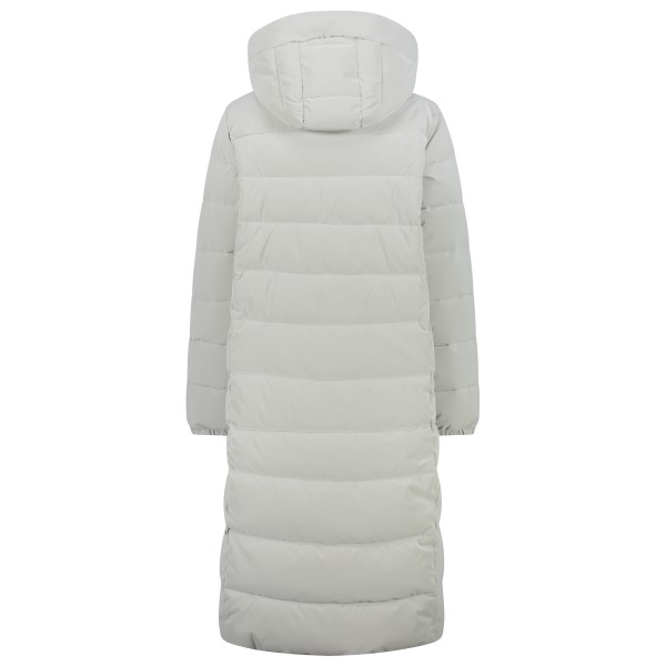 CMP - Women's Long Coat Fix Hood Nylon Silk Touch - Abrigo