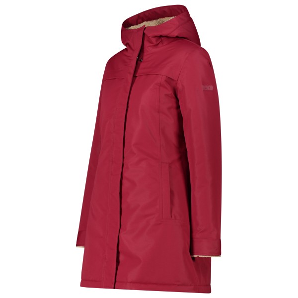 CMP - Women's Parka Fix Hood Taslan Polyester - Pitkä takki