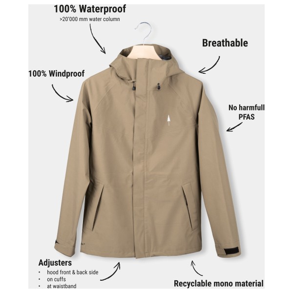 NIKIN - Women's Treejacket Rain - Giacca antipioggia