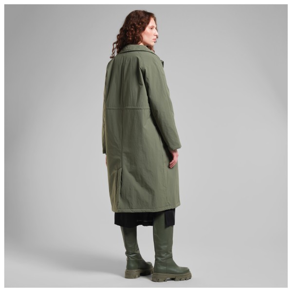 DEDICATED - Women's Padded Coat Spraglehall - Pitkä takki