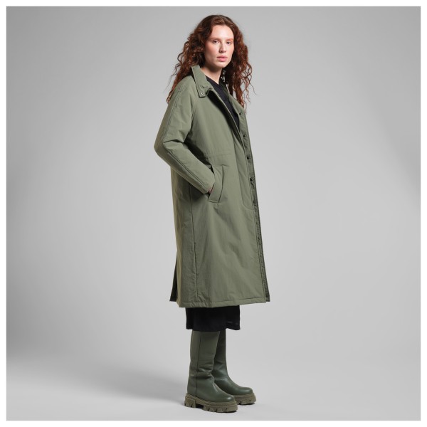 DEDICATED - Women's Padded Coat Spraglehall - Pitkä takki