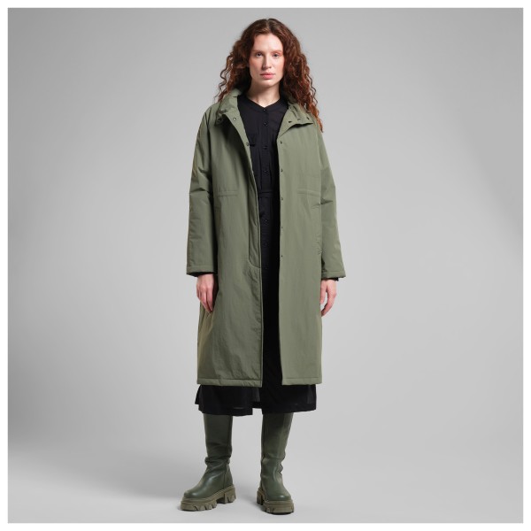 DEDICATED - Women's Padded Coat Spraglehall - Pitkä takki