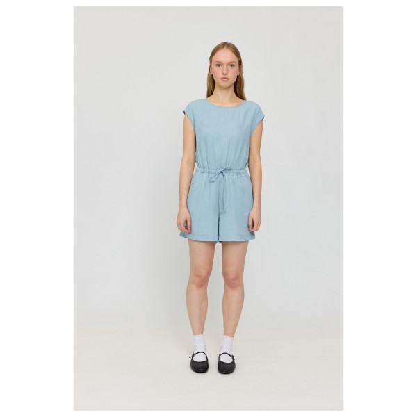 Mazine - Women's Denim Short Jumpsuit - Tuta intera
