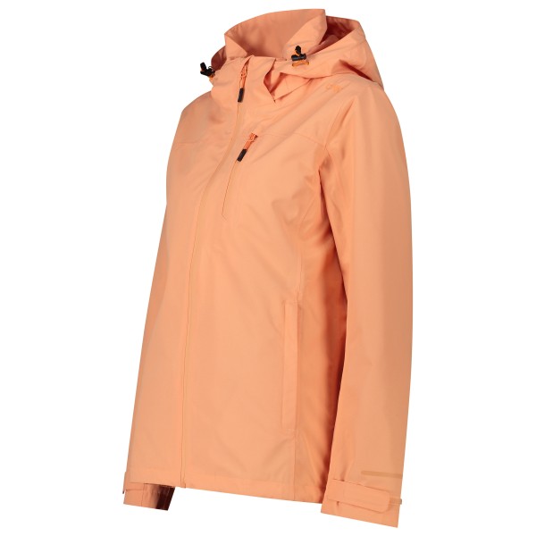 CMP - Women's Ripstop Poly Jacket Zip Hood - Regnjacka