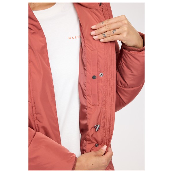 Mazine - Women's Waves Quilt Puffer Coat - Mantel