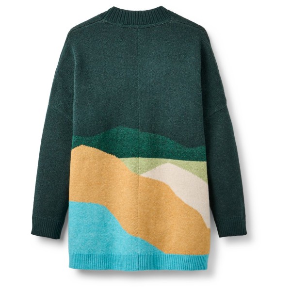 Passenger - Women's Scenic Recycled Long Knitted Cardigan - Coat