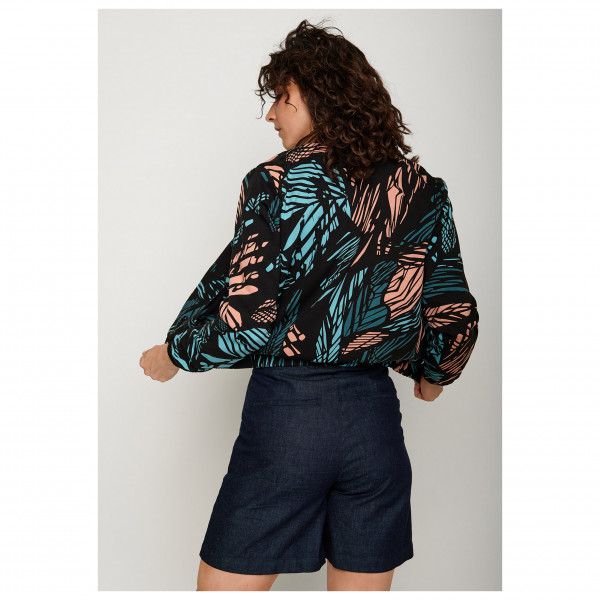 GreenBomb - Women's Black Palm Grave Blouson - Vrijetijdsjas