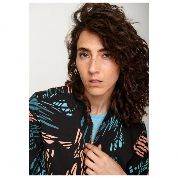 GreenBomb - Women's Black Palm Grave Blouson - Vrijetijdsjas