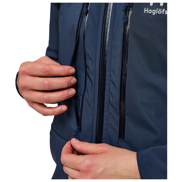 Haglöfs - Women's L.I.M Hybrid Touring Hood - Softshelljacka