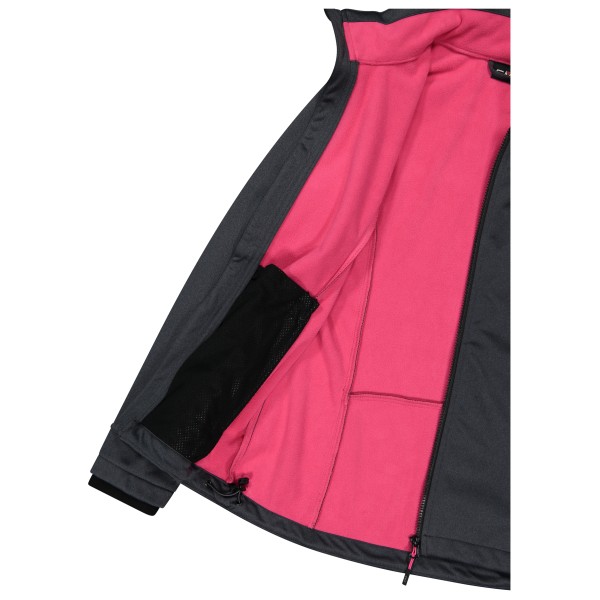 CMP - Women's Jacket Zip Hood Melange Softshell - Softshelljas