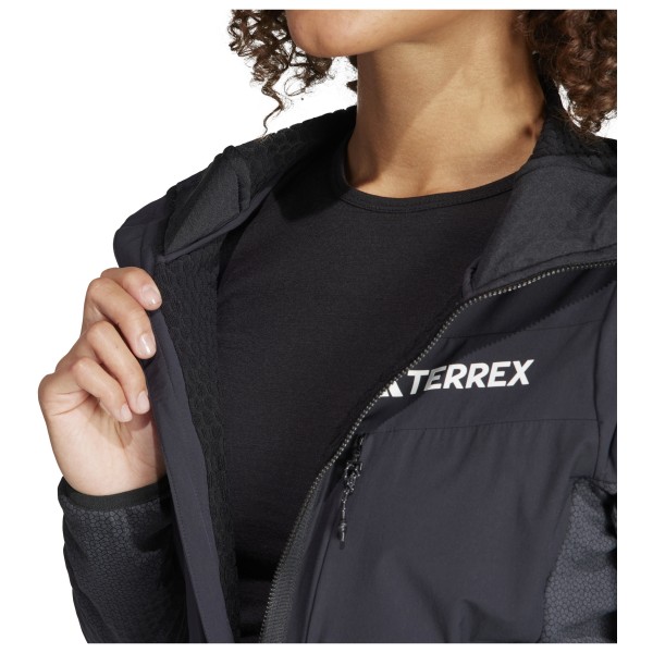 adidas Terrex - Women's Terrex Techrock Hooded Wind Fleece - Softshelljack
