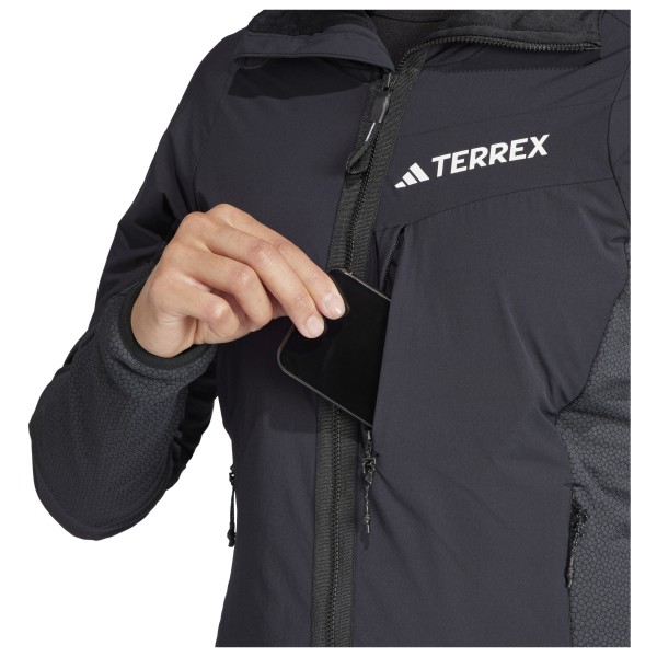 adidas Terrex - Women's Terrex Techrock Hooded Wind Fleece - Softshelljack