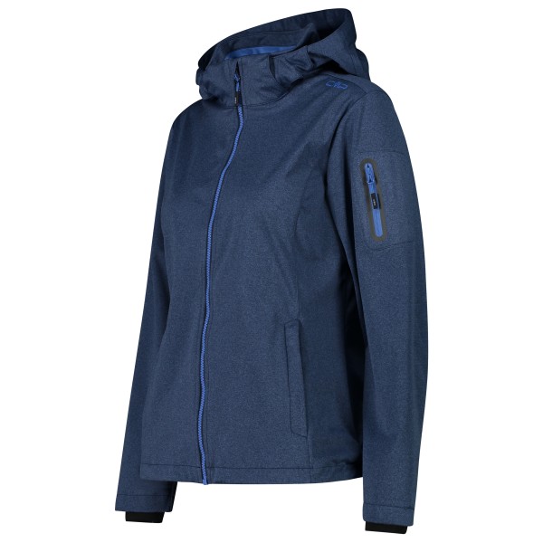 CMP - Women's Light Melange Jacket Zip Hood - Softshelljack