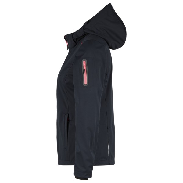 CMP - Women's Light Softshell Jacket Zip Hood - Softshelljas