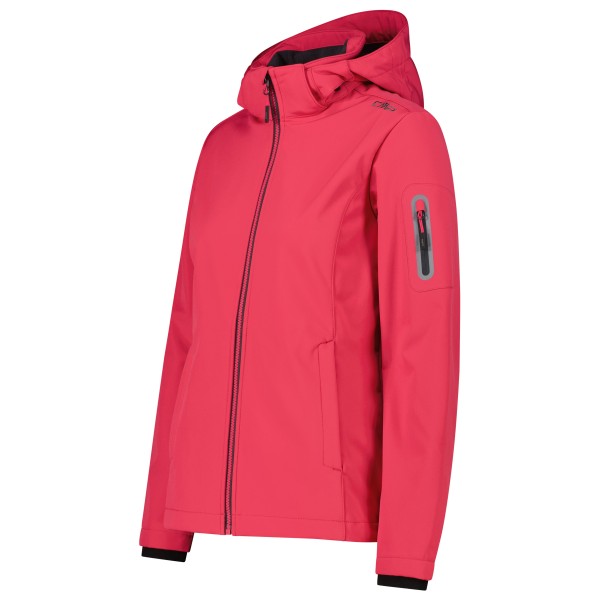 CMP - Women's Softshell Jacket Zip Hood - Softshelljas