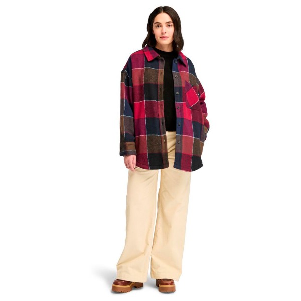 Timberland - Women's Heavy Flannel Long Overshirt - Vrijetijdsjas