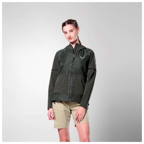 Salewa - Women's Puez Hemp/DST 2/1 Hybrid Jacket - Vrijetijdsjas