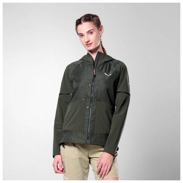 Salewa - Women's Puez Hemp/DST 2/1 Hybrid Jacket - Vrijetijdsjas