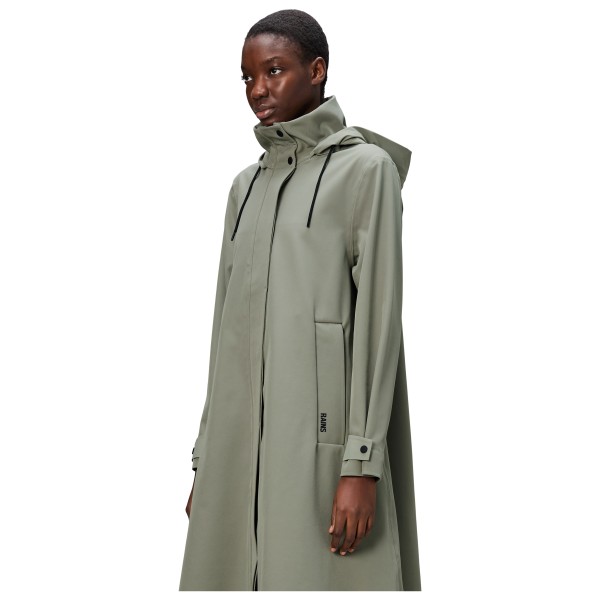 Rains - Women's Suva Vision Softshell A-Line Jacket W3T2 - Lange regenjas