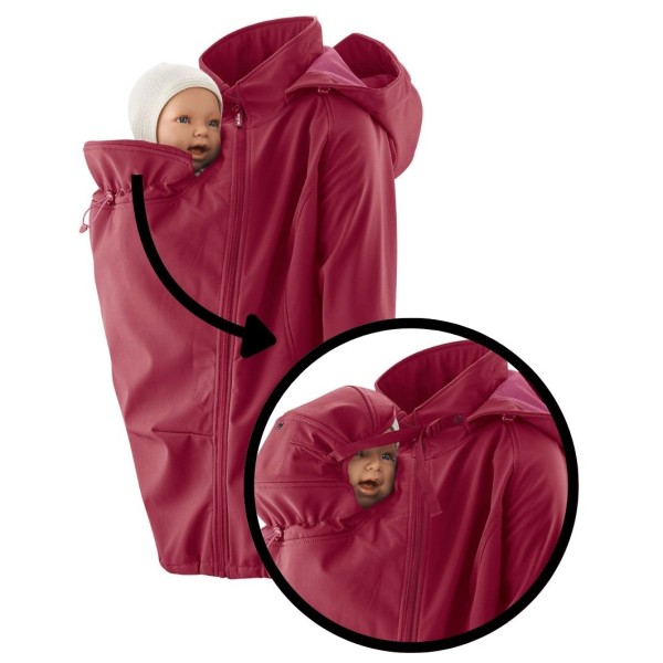 Mamalila - Women's Softshell-Tragejacke Allrounder Fit - Chaqueta softshell