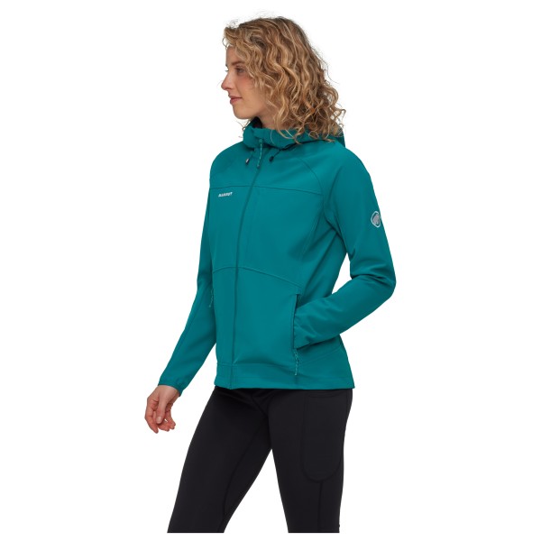 Mammut - Women's Ultimate Comfort Softshell Hooded Jacket - Softshelljas