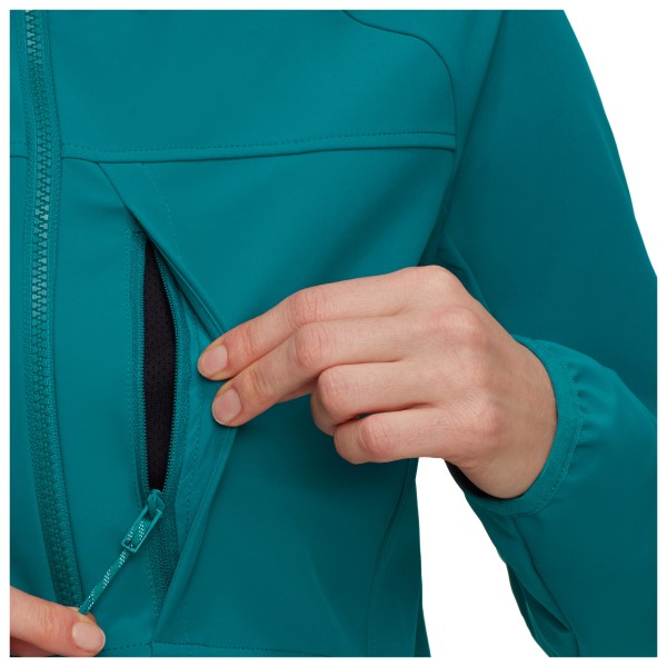 Mammut - Women's Ultimate Comfort Softshell Hooded Jacket - Softshelljas