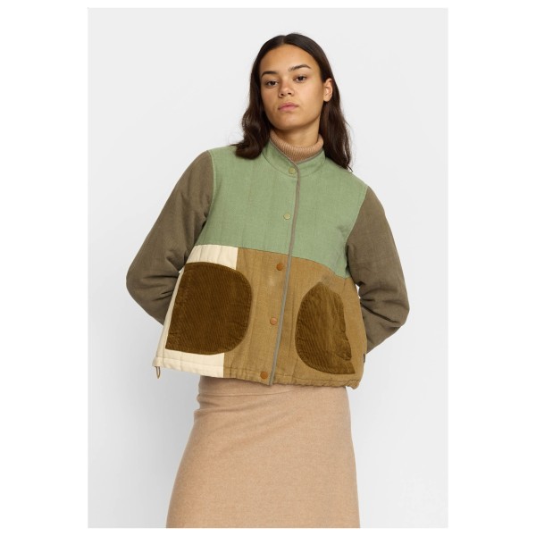Selfhood - Women's Quilted Patchwork Jacket - Vrijetijdsjas