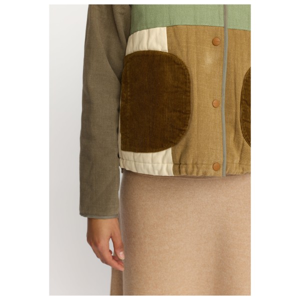 Selfhood - Women's Quilted Patchwork Jacket - Vrijetijdsjas