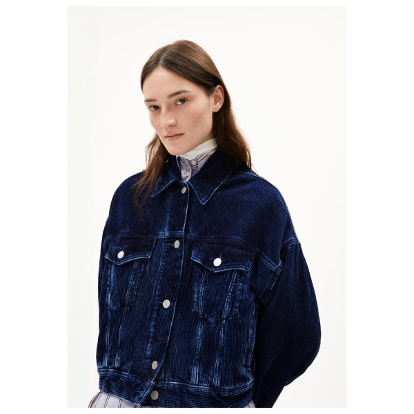 ARMEDANGELS - Women's Paasithe Indigo Cord - Giacca tempo libero