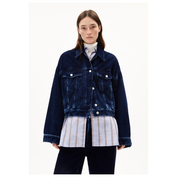 ARMEDANGELS - Women's Paasithe Indigo Cord - Vapaa-ajan takki
