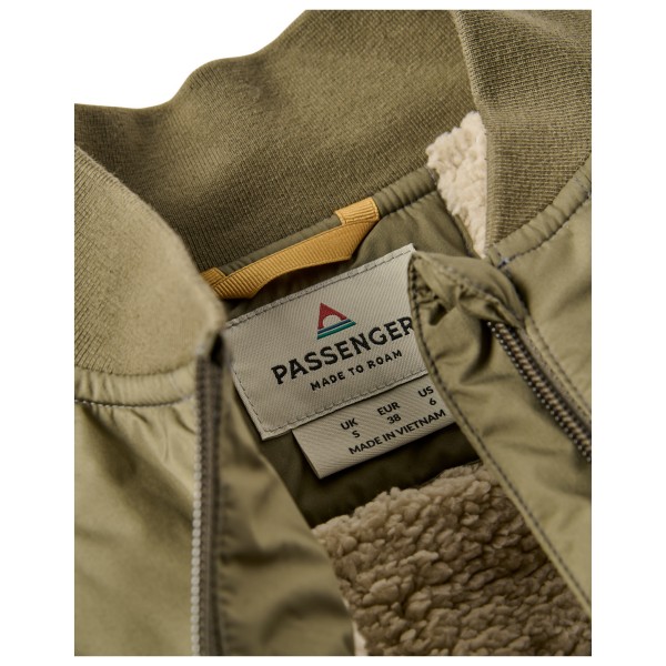 Passenger - Women's Lucia Sherpa Lined Bomber Jacket - Vrijetijdsjas