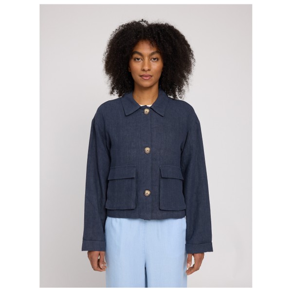 Mazine - Women's Short Linen Jacket - Fritidsjacka