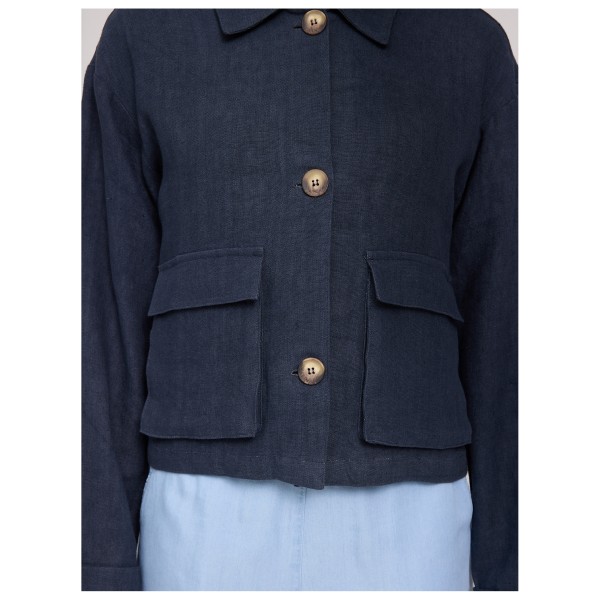 Mazine - Women's Short Linen Jacket - Fritidsjacka