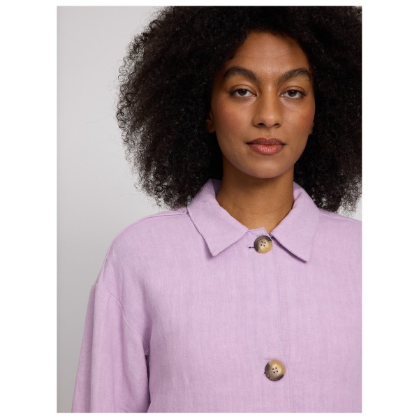 Mazine - Women's Short Linen Jacket - Fritidsjakke