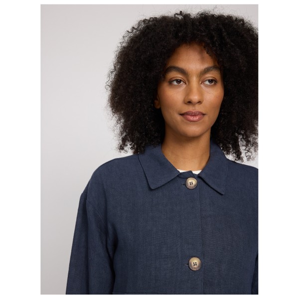 Mazine - Women's Short Linen Jacket - Vapaa-ajan takki