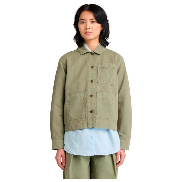 Timberland - Women's Utility Cotton Linen Shacket - Fritidsjacka