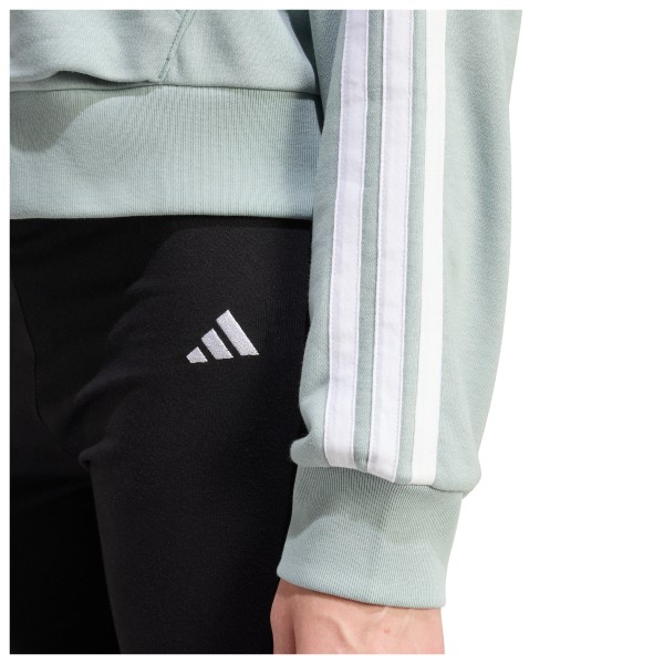 adidas - Women's 3-Stipes French Terry QZ Hoodie - Trainingsvest