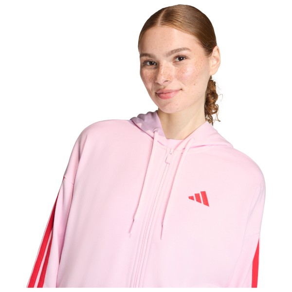 adidas - Women's 3-Stripes French Terry Full Zip Hoodie - Trainingsvest