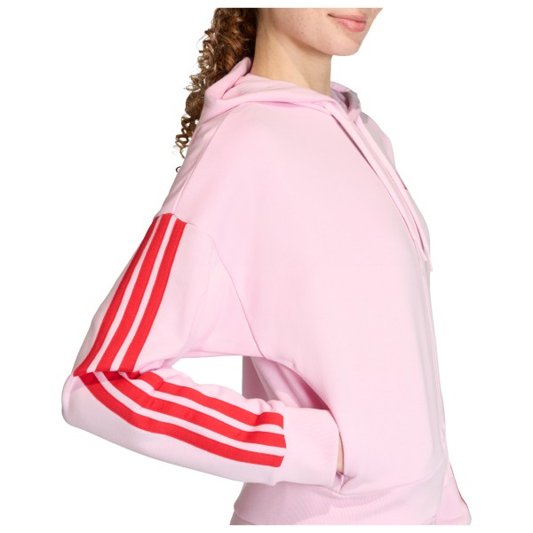 adidas - Women's 3-Stripes French Terry Full Zip Hoodie - Trainingsvest