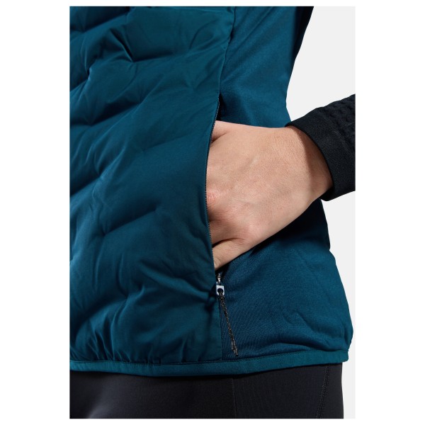 Odlo - Women's Zeroweight Insulator Short Sleeve Vest - Langlaufjas