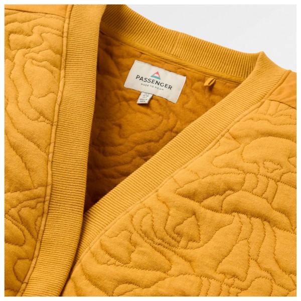 Passenger - Women's Seagrass Organic Cotton Quilted Cardigan - Cardigan
