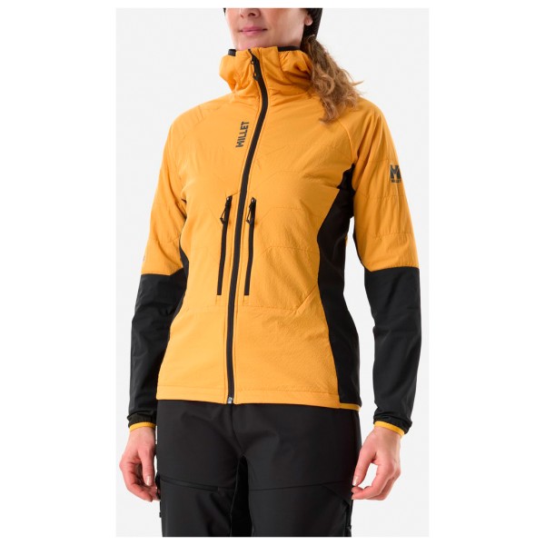 Millet - Women's M White Alpha Hoodie - Chaqueta softshell