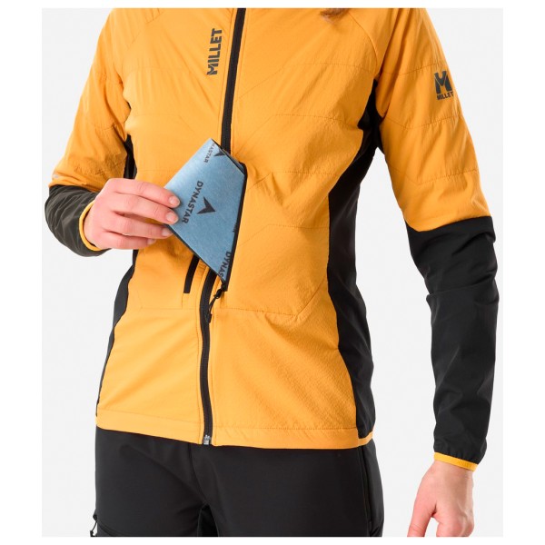 Millet - Women's M White Alpha Hoodie - Softshelljas