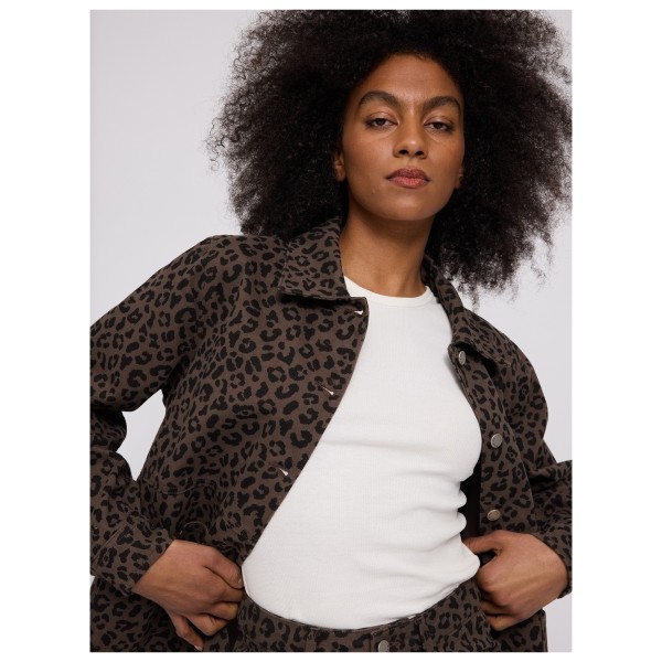 Mazine - Women's Printed Denim Jacket - Vrijetijdsjas