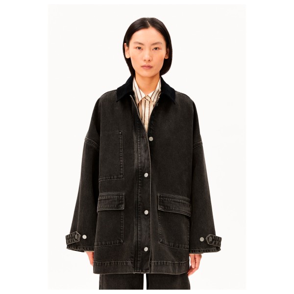 ARMEDANGELS - Women's Cord Collar Denim Jacket - Vrijetijdsjack