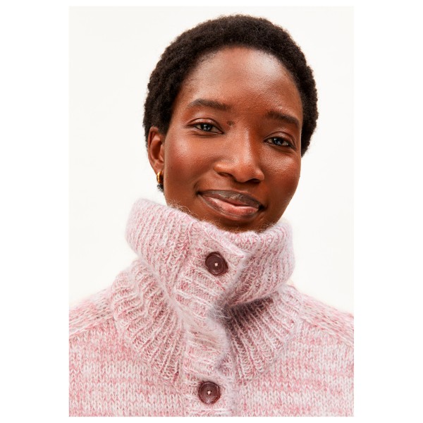 ARMEDANGELS - Women's Mouliné Brushed Knit Cardigan - Chaqueta de punto