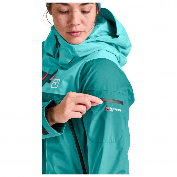 Ortovox - Women's 2L Swisswool Sedrun Jacket - Skidjacka
