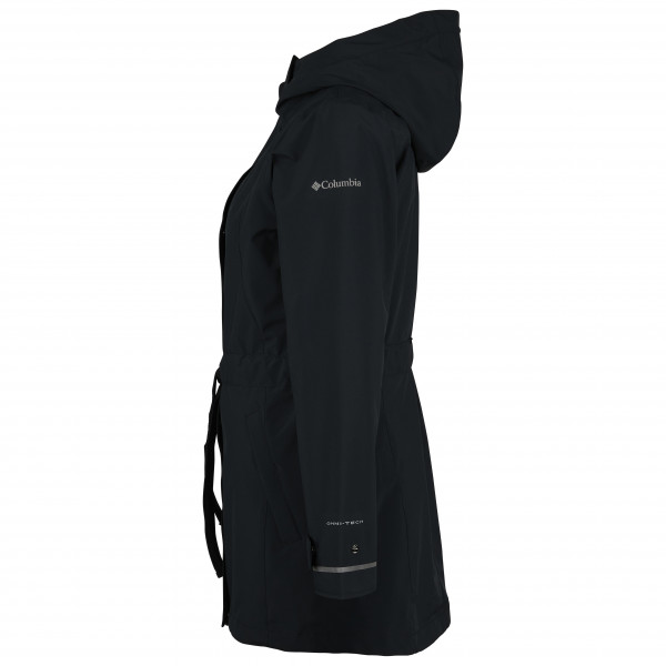 Columbia Women's Waterproof Jacket | Omni-Tech With Adjustable Hood & 3-Point System